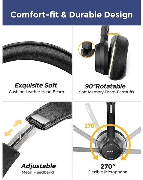 Headphones MPOW HC6 Features/technology