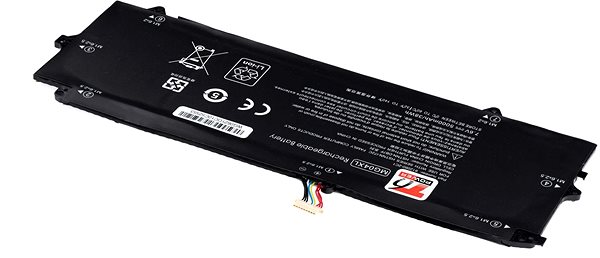 Baterie do notebooku T6 Power pro notebook Hewlett Packard HSTNN-DB7F, Li-Poly, 5000 mAh (38 Wh), 7,6 V ...