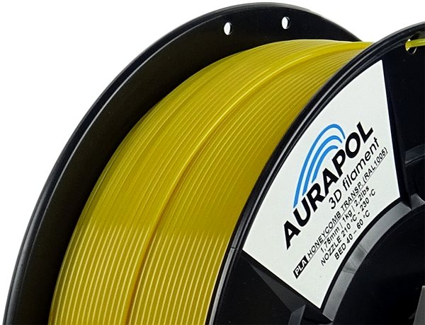 Filament AURAPOL PLA 3D-Filament Honig 1 kg 1,75 mm AURAPOL ...