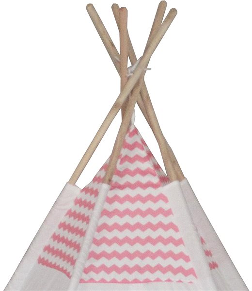 Tent Children's tent Teepee PINK, dimensions 106x106x150cm Features/technology