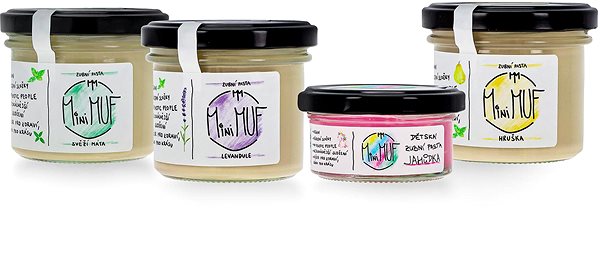 Zubná pasta MiniMUF – Levanduľa – 100 ml Vlastnosti/technológia
