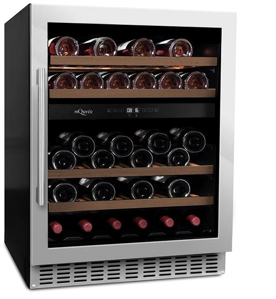 Vestavná vinotéka Vinotéka vestavná WineCave 700 60D nerez ...