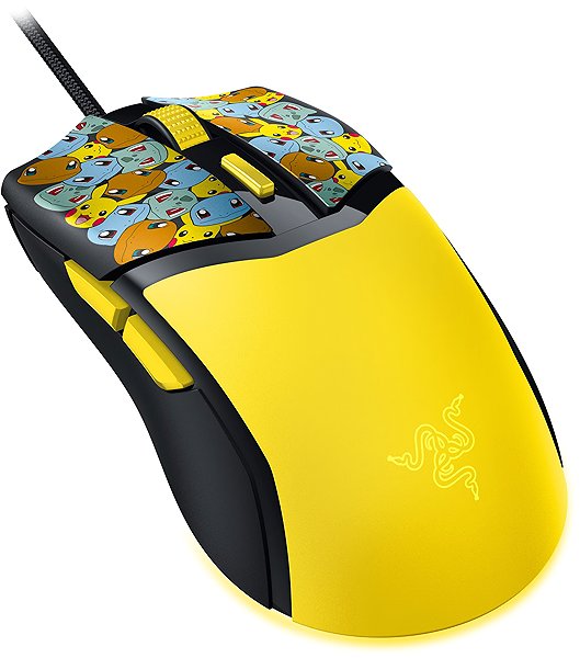 Gaming Mouse Razer Pokémon Kanto Starters Ed. COBRA Costumizable Gaming Mouse ...