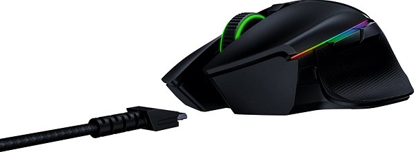 Gaming-Maus Basilisk Ultimate Wireless Gaming Mouse Seitlicher Anblick