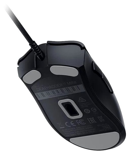 Herní myš Razer DeathAdder V2 Mini + Mouse Grip Tapes Zadní strana
