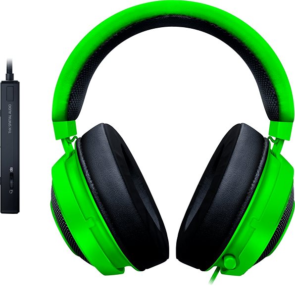 Gaming Headphones Razer Kraken Tournament Edition Green Screen