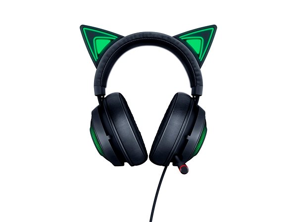 Gaming Headphones Razer Kraken Kitty Black Chroma USB Gaming Headset Screen