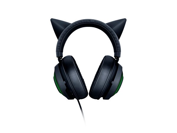 Gamer fejhallgató Razer Kraken Kitty Black Chroma USB Gaming Headset Hátoldal