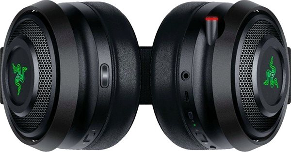 Wireless Headphones Razer Nari Ultimate Connectivity (ports)