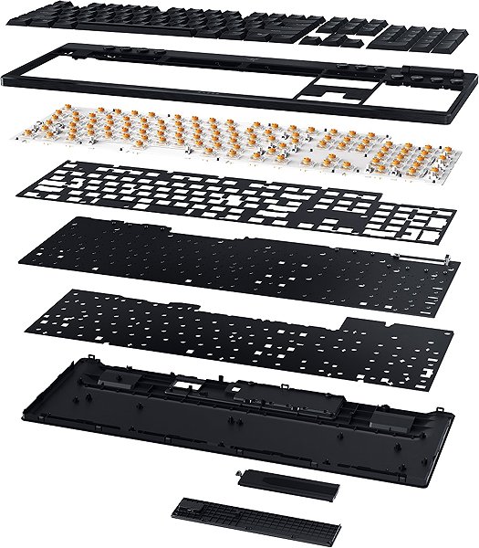 Gaming Keyboard Razer BlackWidow V4 Low-profile HyperSpeed (Yellow Switch) - US ...