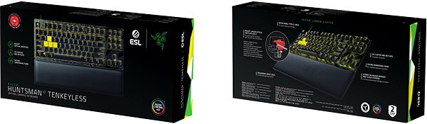 Gamer billentyűzet Razer Huntsman V2 Tenkeyless (Red Switch) - ESL Ed. - amerikai kiosztás ...