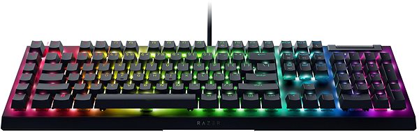 Herná klávesnica Razer BLACKWIDOW V4 X (Green Switch) US layout ...