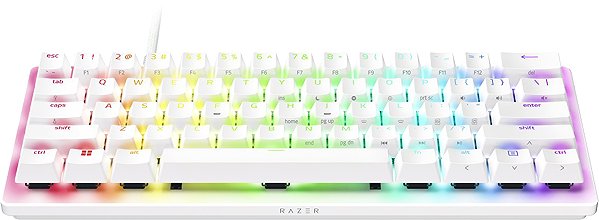 Gaming Keyboard Razer Huntsman V3 Pro Mini - White Edition - US ...