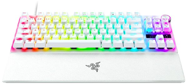 Gaming Keyboard Razer Huntsman V3 Pro Tenkeyless 8KHz - White Ed. - US ...