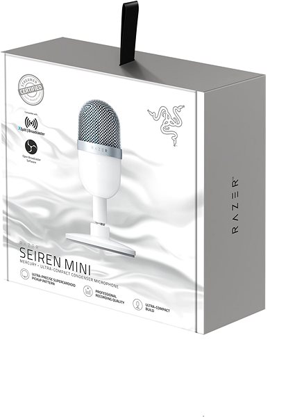 Microphone Razer Seiren Mini - Mercury Packaging/box