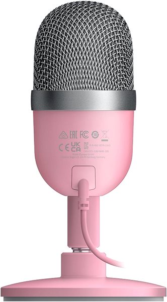Mikrofon Razer Seiren Mini - Quartz Oldalnézet
