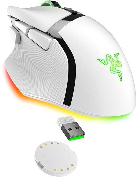 Gaming-Maus Basilisk V3 Pro - White Gaming Mouse ...