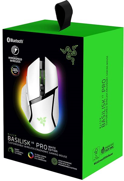 Gaming-Maus Basilisk V3 Pro - White Gaming Mouse ...
