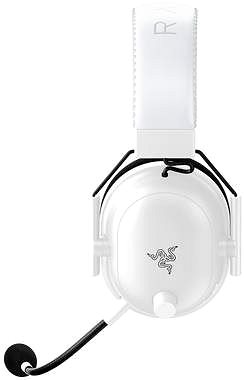 Gaming-Headset Razer Blackshark V2 Pro - White Edition Seitlicher Anblick