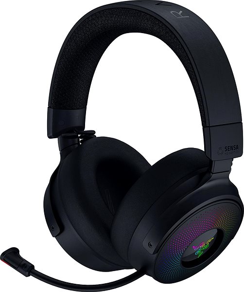 Razer Kraken V4 Pro gaming headset.