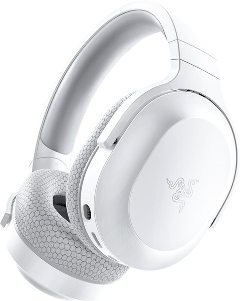 Gaming Headphones Razer Barracuda X - Mercury White Lateral view