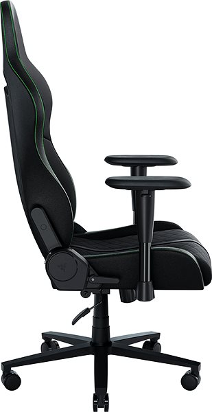Herná stolička Razer Enki X Green Bočný pohľad