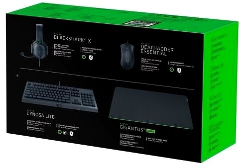 Keyboard and Mouse Set Razer Power Up Bundle V2 - US Packaging/box