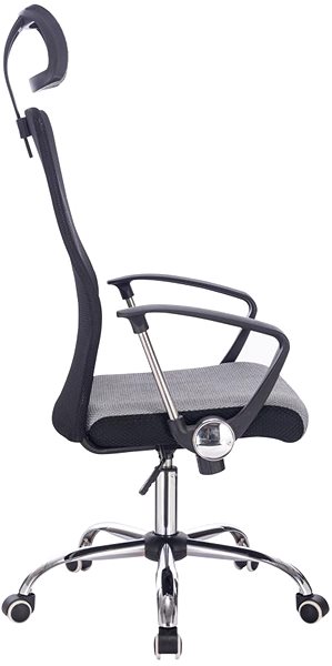 Office Chair MERCURY STAR Brezma Black Grey black/ grey ...