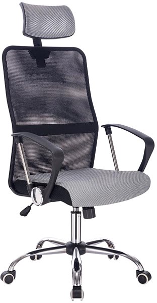 Bürostuhl MERCURY STAR Brezma Black Grey Schwarz/ Grau ...