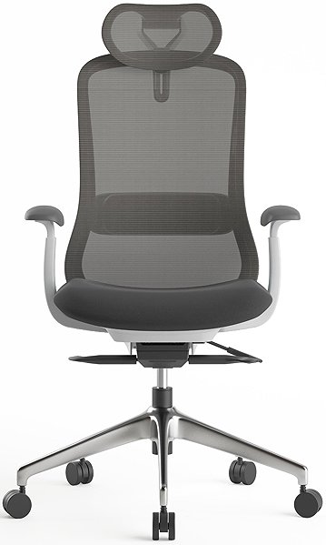 Office Chair MERCURY STAR Bessel grey plastic, dark grey ...