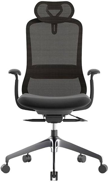 Office Chair MERCURY STAR Bessel black plastic, black ...