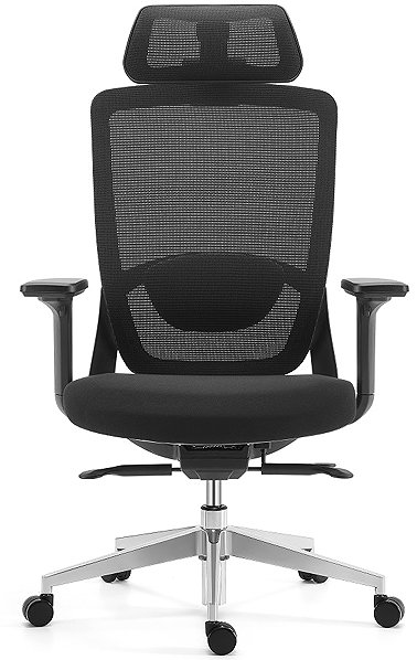 Office Chair MERCURY STAR Veltea black ...