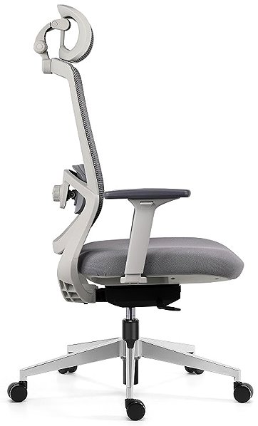 Office Chair MERCURY STAR Veltea grey ...