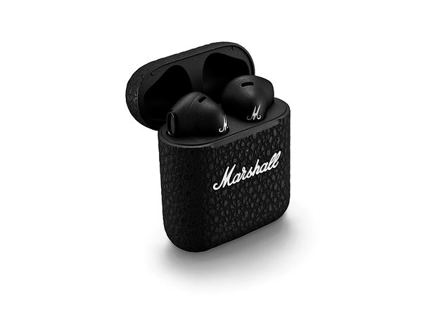 Wireless Headphones Marshall Minor III, Black Lateral view