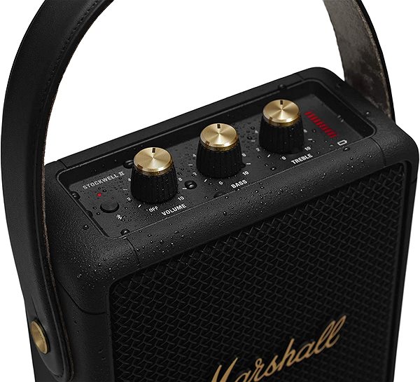Bluetooth Speaker Marshall Stockwell II Black & Brass Features/technology