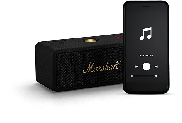 Bluetooth-Lautsprecher Marshall Emberton II BT Black & Brass ...