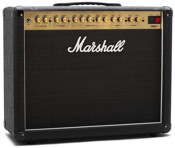 Combo Marshall DSL40CR Lateral view