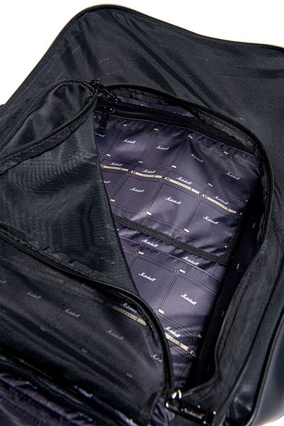 Mestský batoh Marshall Uptown Backpack Black/White Vlastnosti/technológia