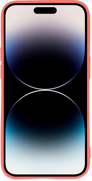 Kryt na mobil Vennus Valentínske puzdro Heart na iPhone 13 Pro Max – korálové ...