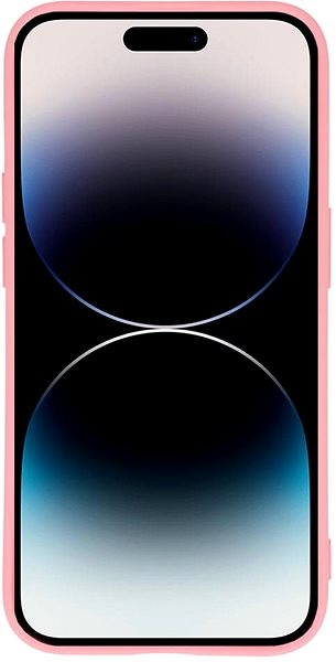 Kryt na mobil Vennus Valentínske puzdro Heart na iPhone 14 Pro Max – ružové ...