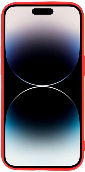 Kryt na mobil Vennus Valentínske puzdro Heart na iPhone 14 Pro – červené ...
