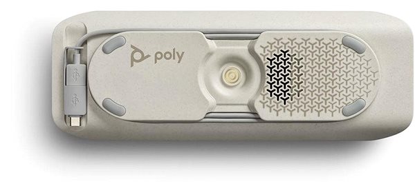 Microphone Poly Sync 40, SY40 USB-A Lateral view