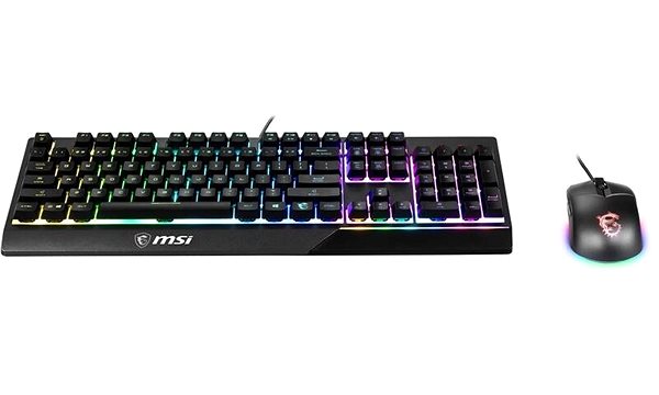 Keyboard and Mouse Set MSI Vigor GK30 COMBO Package content