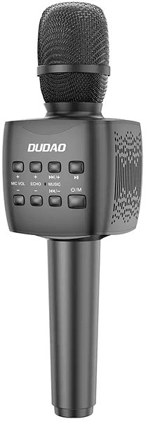 Mikrofón Dudao Wireless Karaoke mikrofón s reproduktorom, čierny ...