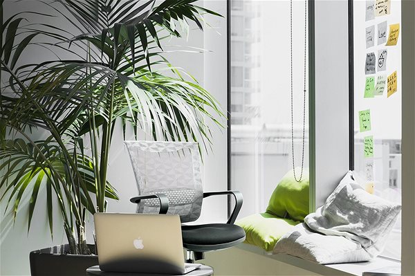 Office Armchair MOSH AIRFLOW-306 Grey Lifestyle