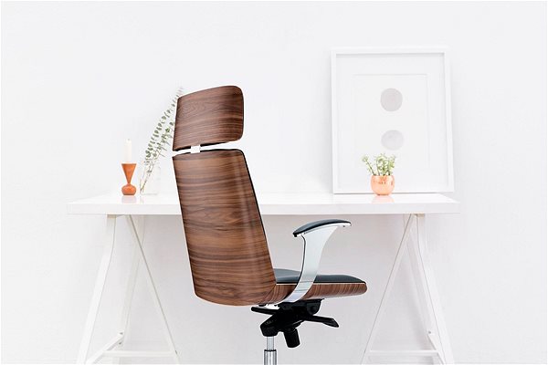 Bürostuhl MOSH WUD Classic 133BL - Schreibtischstuhl - schwarz Lifestyle