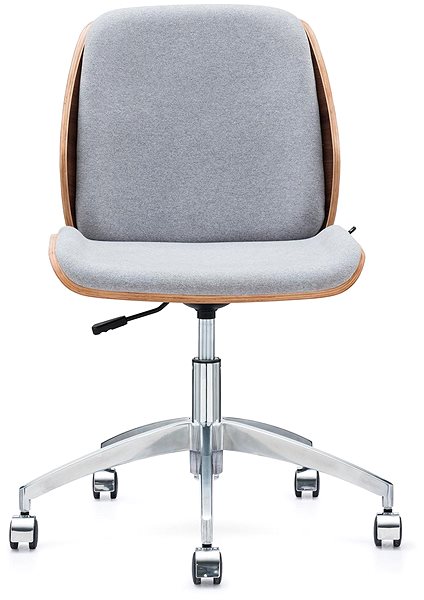 Office Chair MOSH WUD Classic 91GR Grey Screen