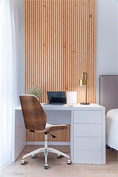 Bürostuhl MOSH WUD Classic 91GR - Schreibtischstuhl - grau Lifestyle