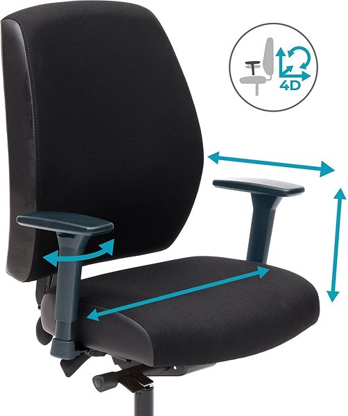 Bürostuhl MOSH ELITE T2 + XXL Mermale/Technologie