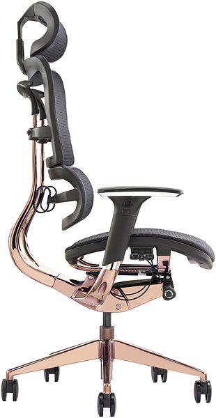 Office Chair MOSH AIRFLOW-802 Limited Edition, Copper Lateral view